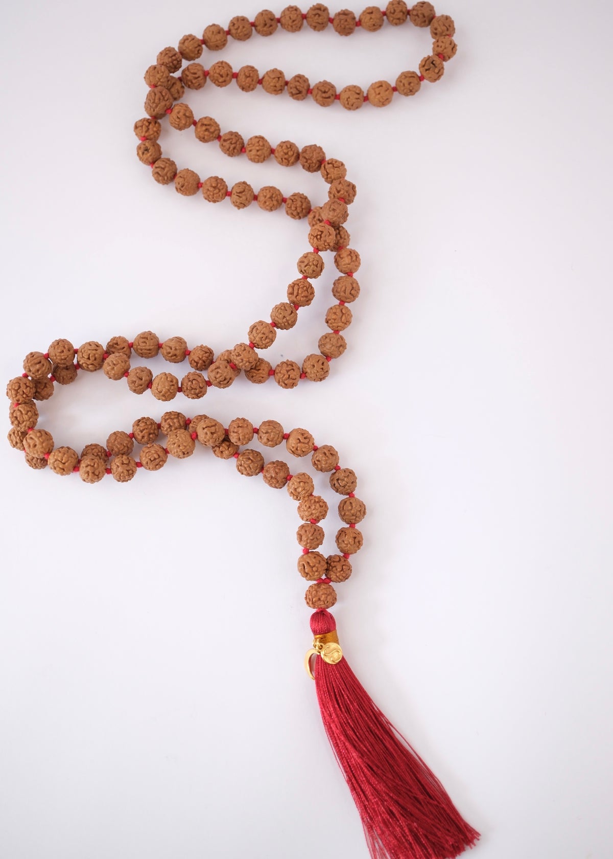 SHIVA Japa Mala | Large 9.7mm beads | Traditional Authentic Rudraksha