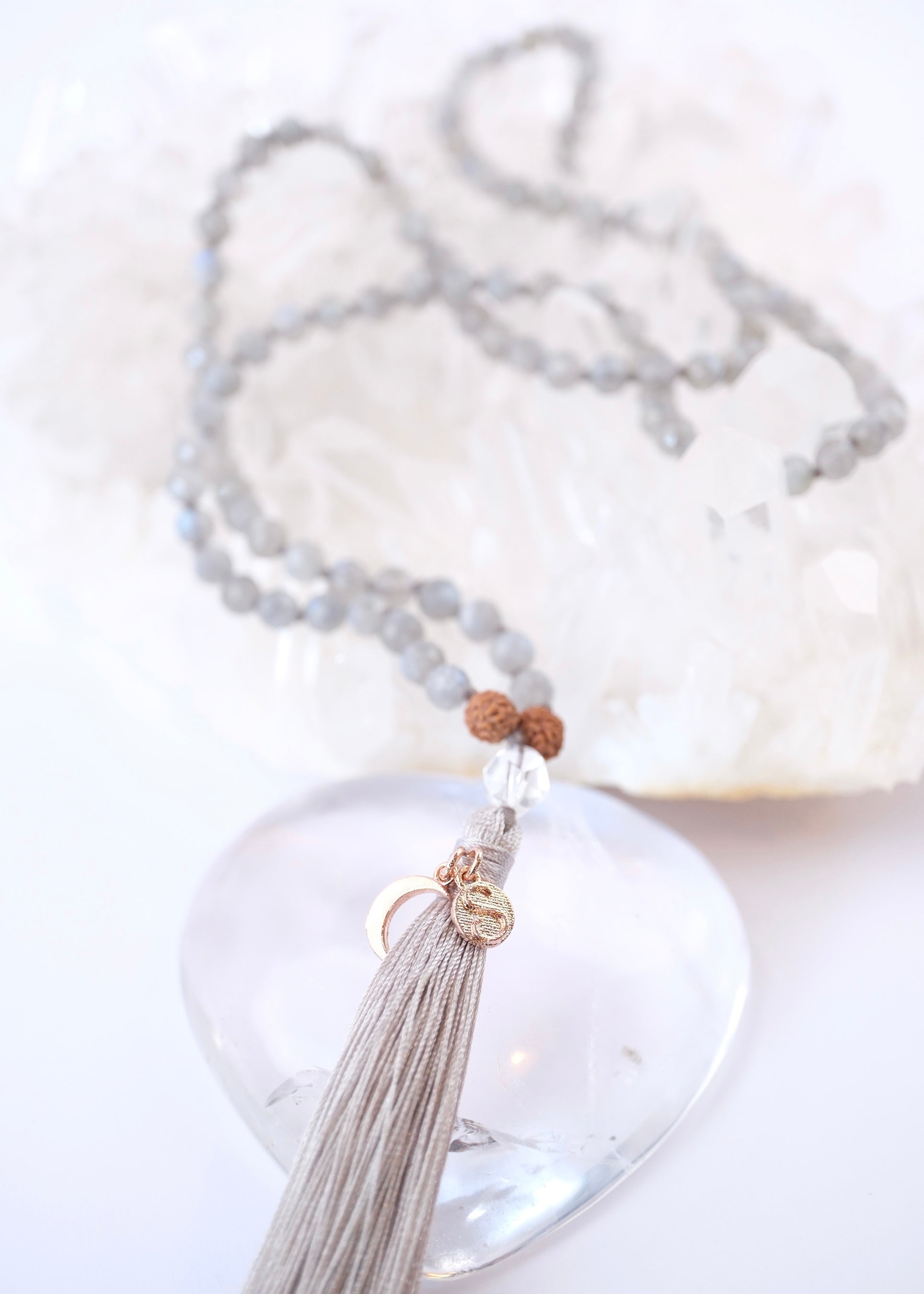 Starseeds Mala | Labradorite, Herkimer