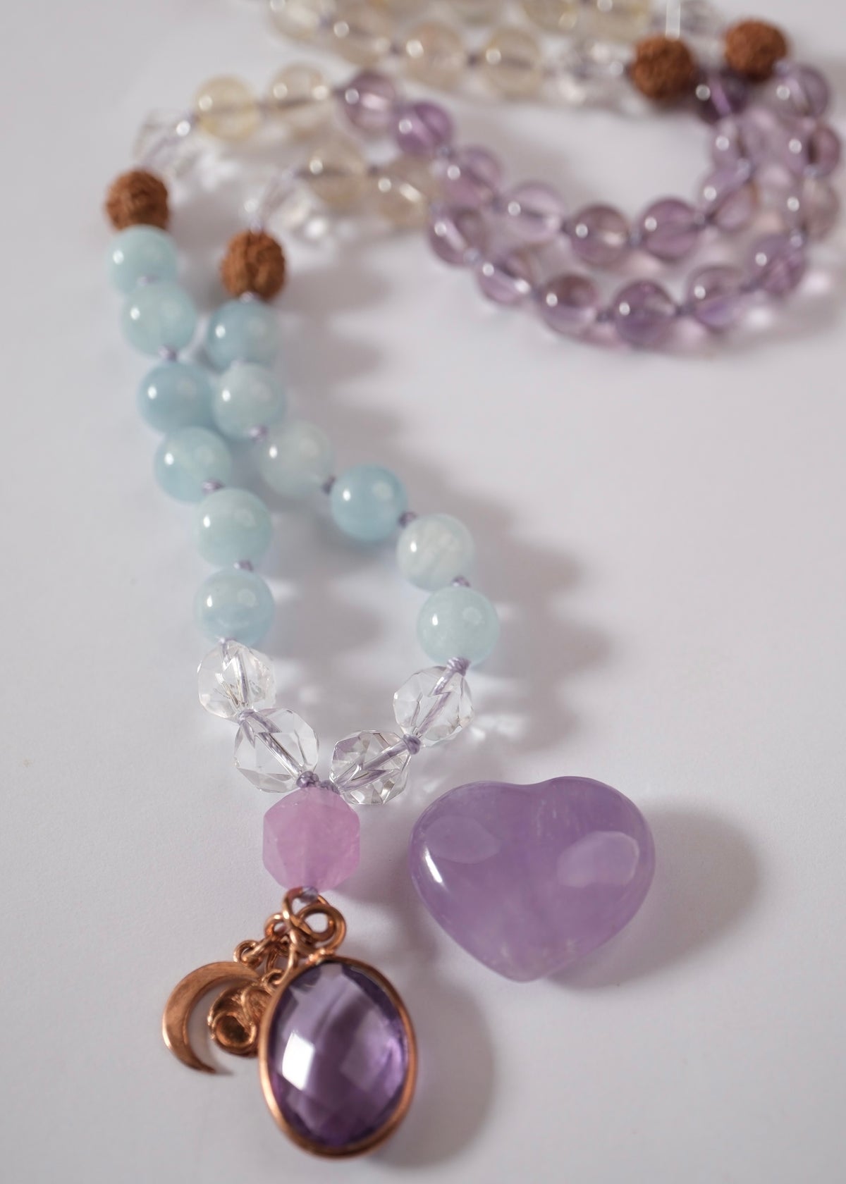 &#39;I AM&#39; St Germain &amp; the Violet Flame Mala for Spiritual Radiance