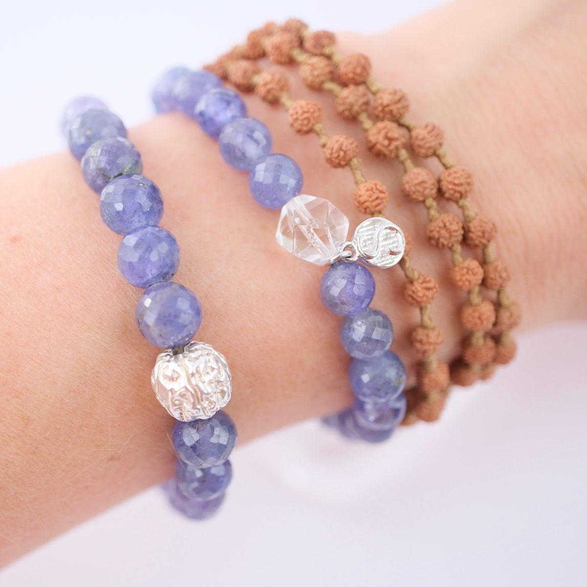 SHIVANI Rudraksha wrap bracelet
