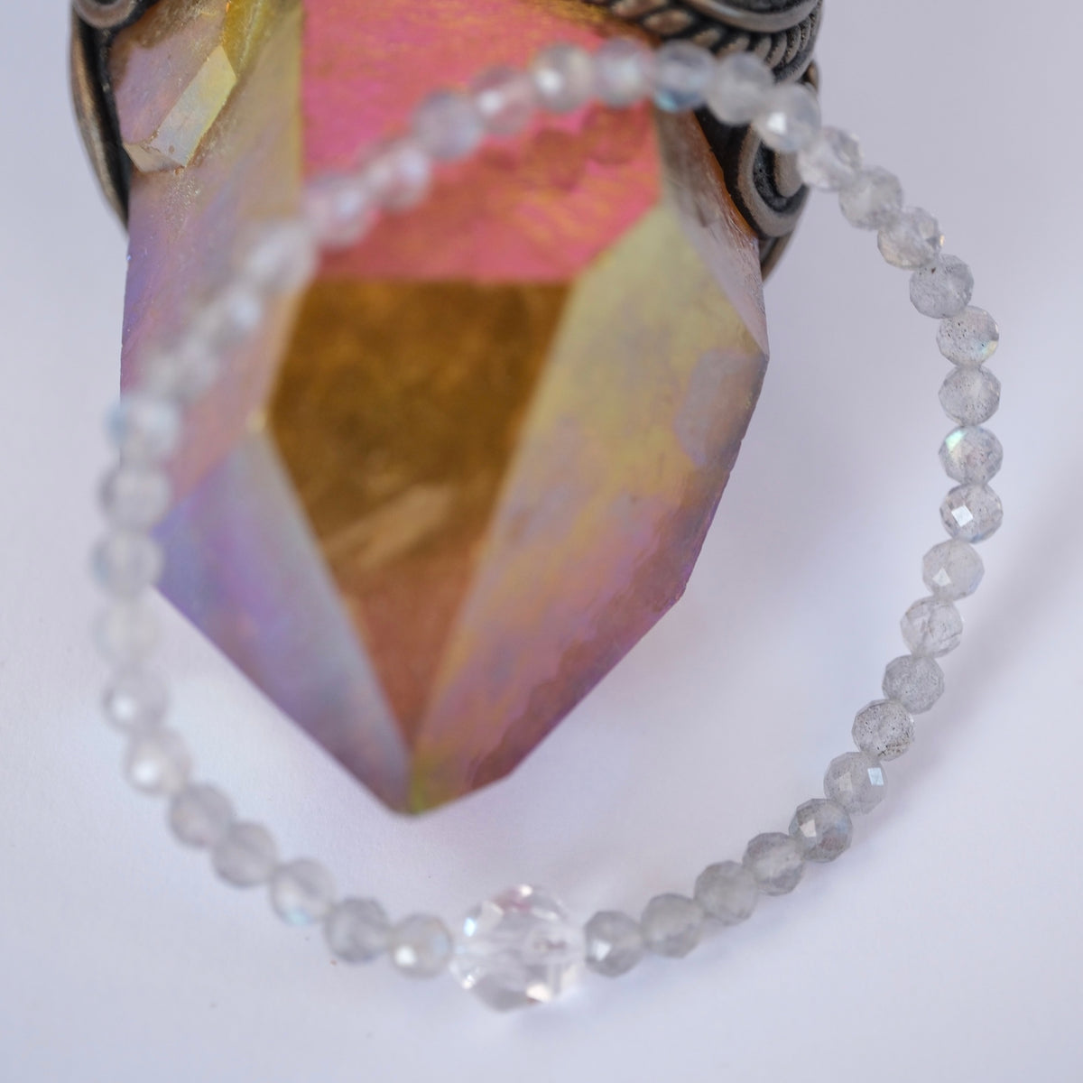 From the GALAXY | Faceted Labradorite Bracelet
