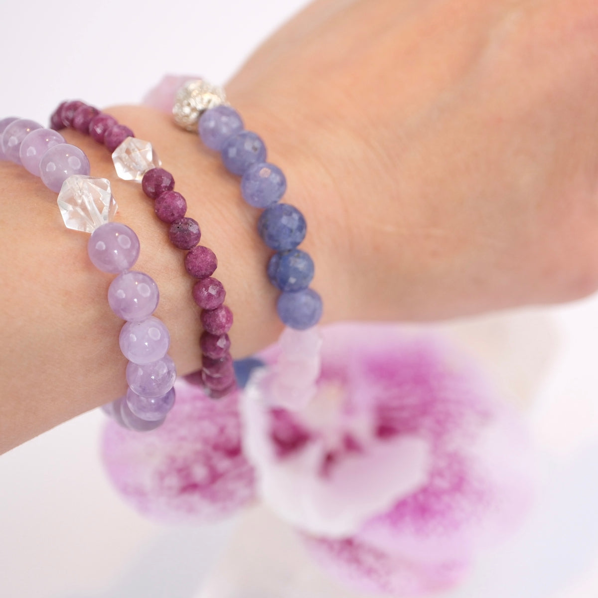Divine Union Alchemy | Tanzanite, Lavender Amethyst & Herkimer