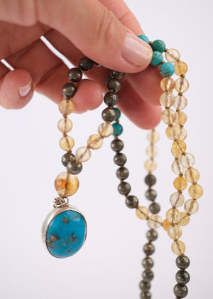 Blessing the Soulpreneur | Persian Turquoise, Citrine, Pyrite