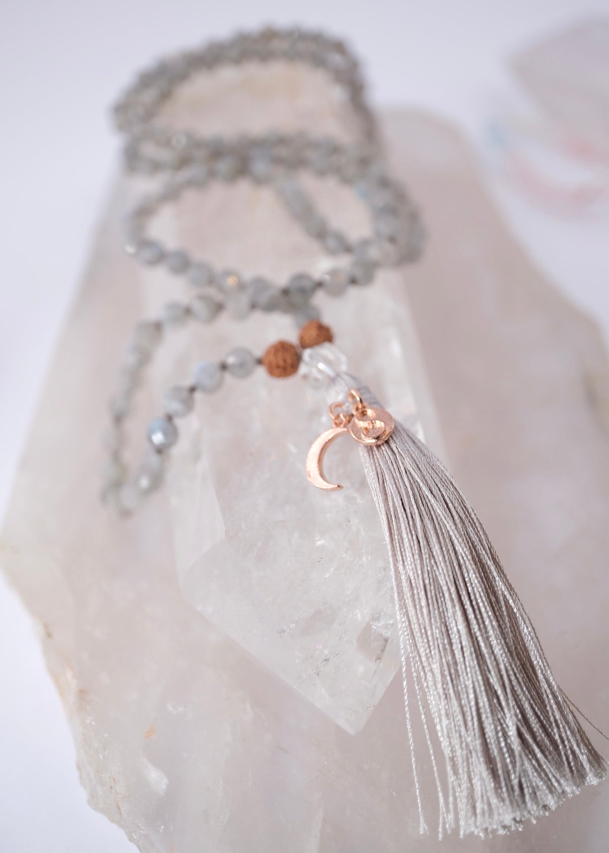 Starseeds Mala | Labradorite, Herkimer