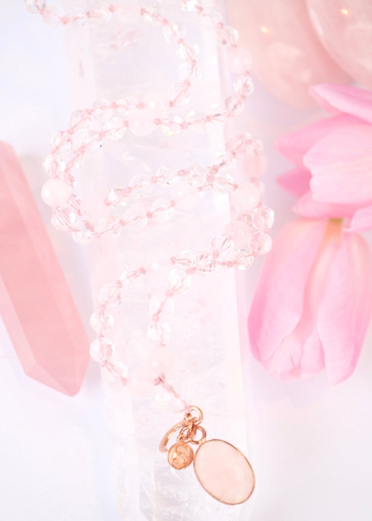 AHAM PREMA Pure Love in heart &amp; soul | Rose Quartz, Herkimer Diamonds, Himalayan Quartz