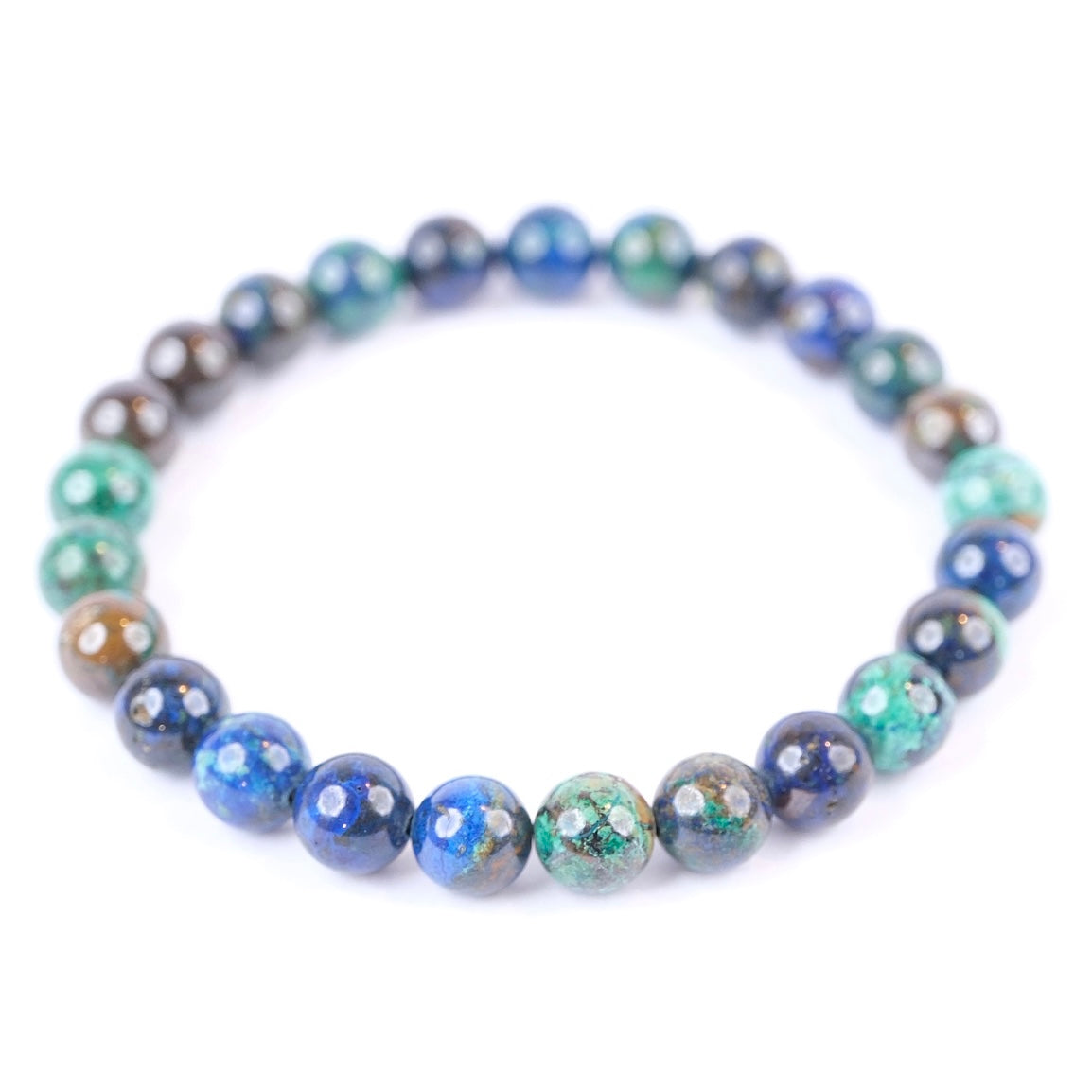 OJAS Vibrant Energy | Healing Chrysocolla Bracelet for Men