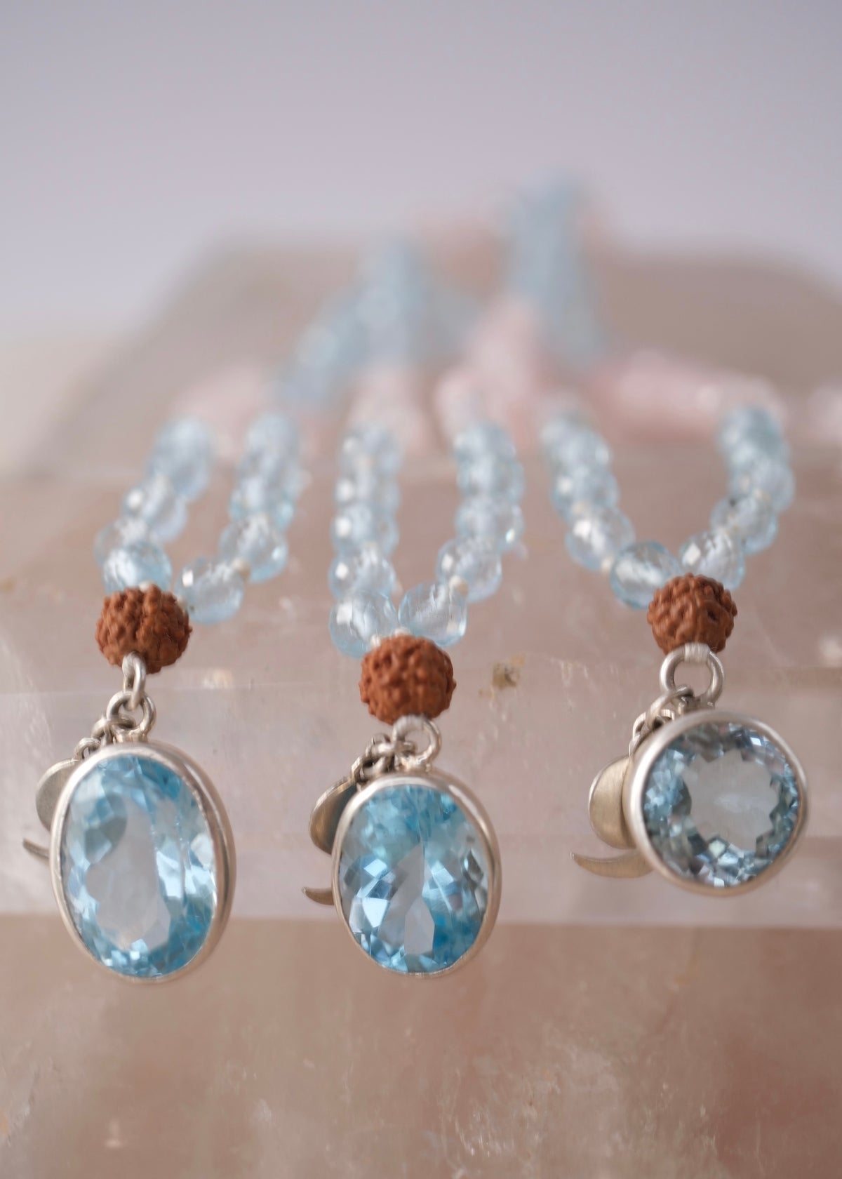 TRUE LOVE Mala | Topaz, Rose Quartz