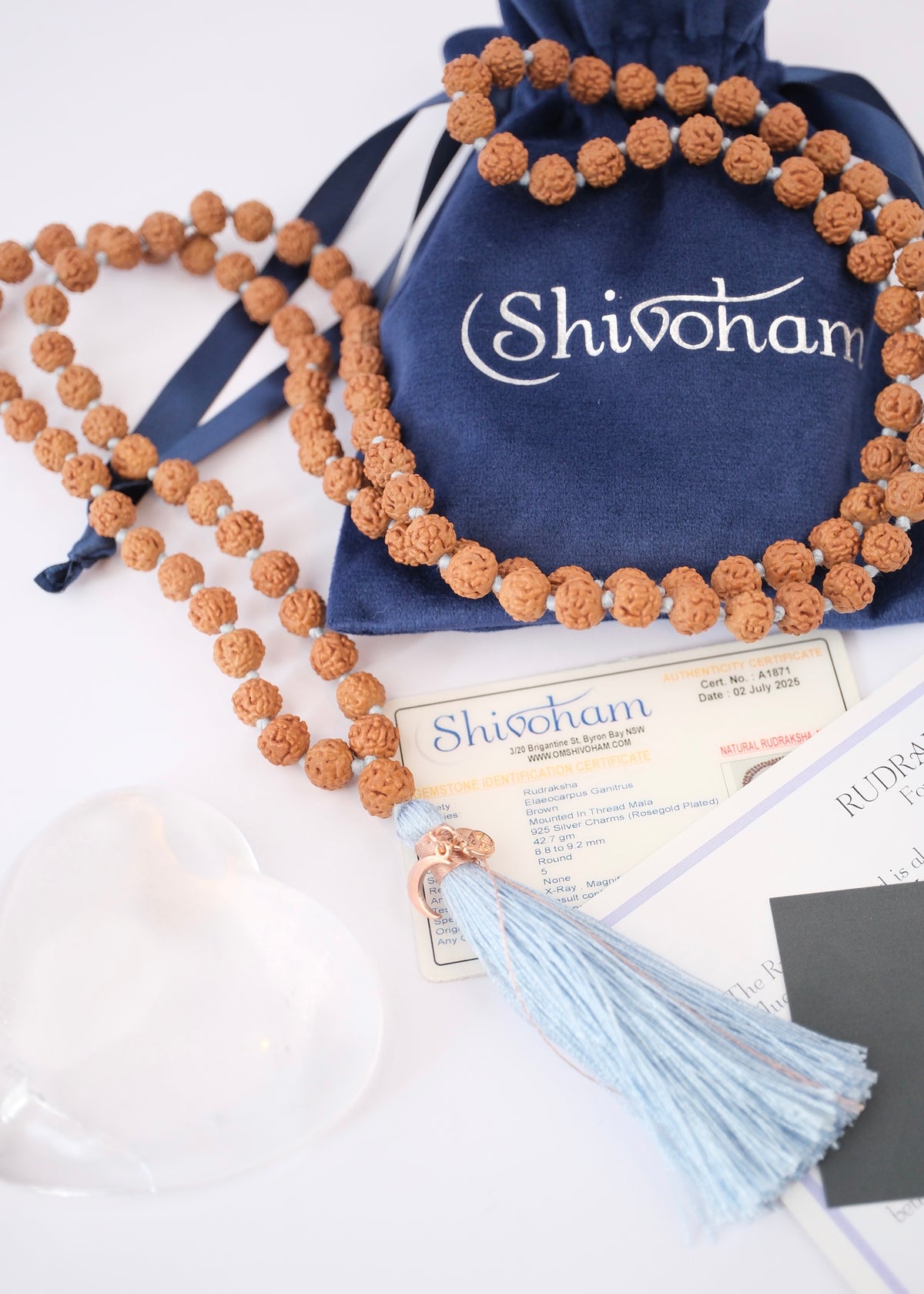 NEELKATH MAHADEV Japa Mala 9mm | Traditional, Authentic Rudraksha