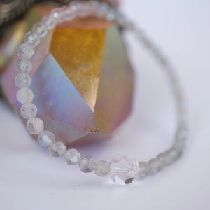 From the GALAXY | Faceted Labradorite Bracelet