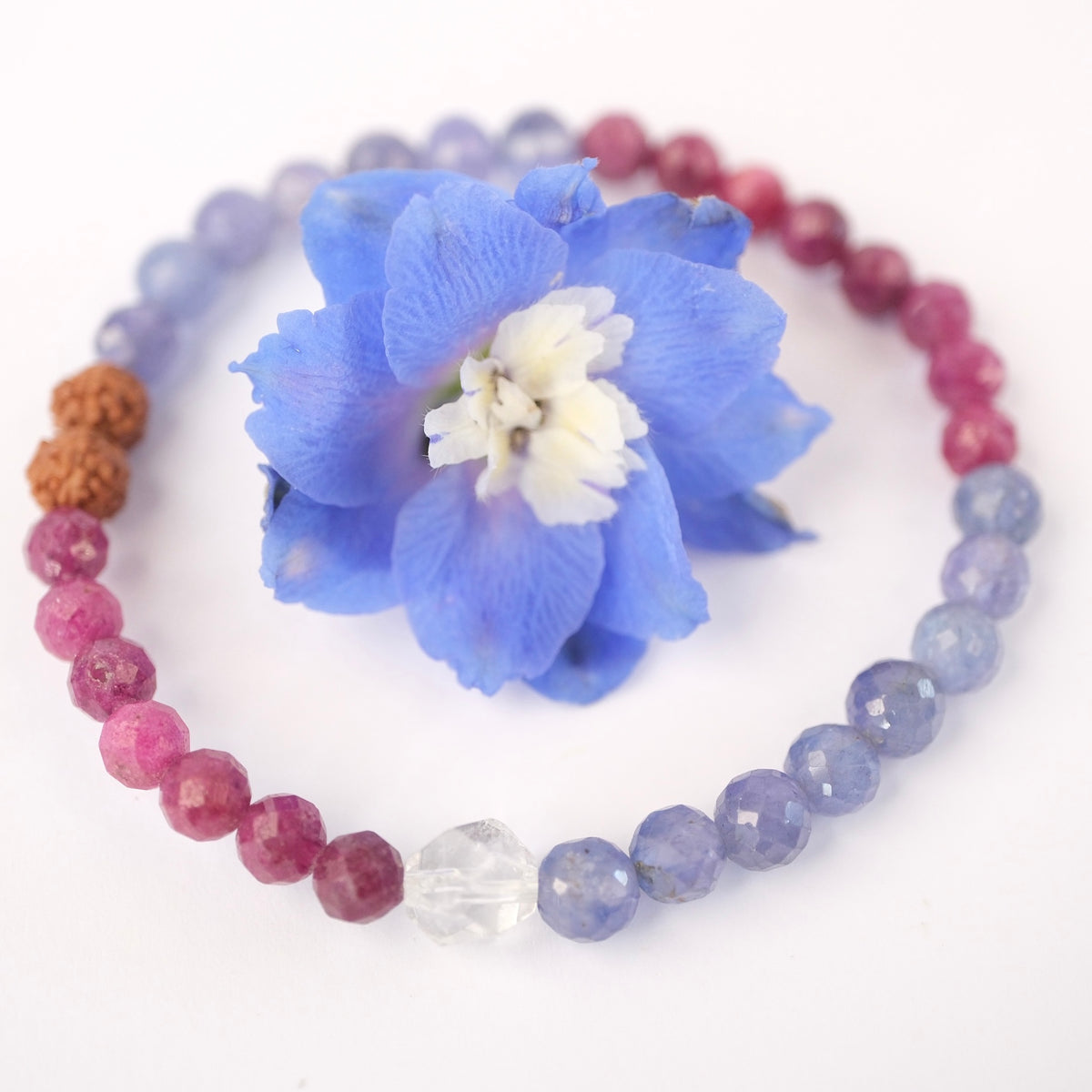 PRIESTESS Bracelet  | Tanzanite, Ruby