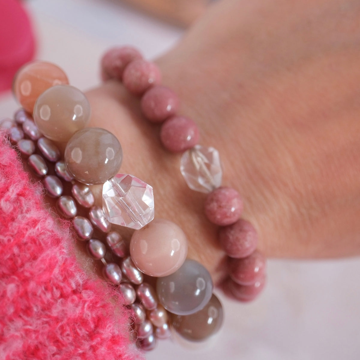 LILA Play of Divine | Thulite & Herkimer