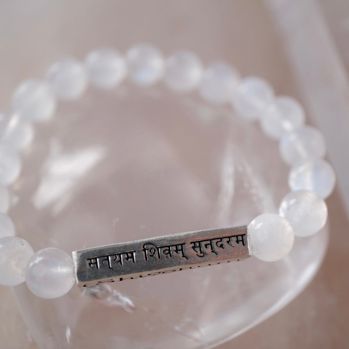 CHANDRAMA Radiance of Intuition Bracelet | Rainbow Moonstone