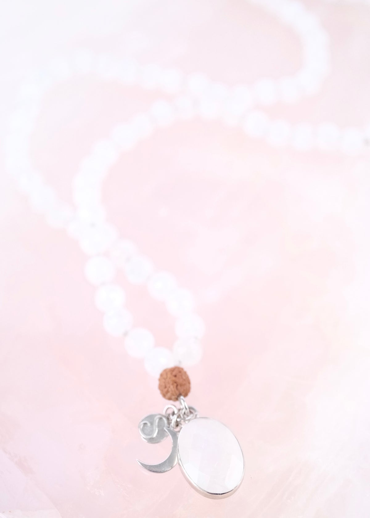CHANDRAMA Radiance of Intuition | Moonstone Mala Beads