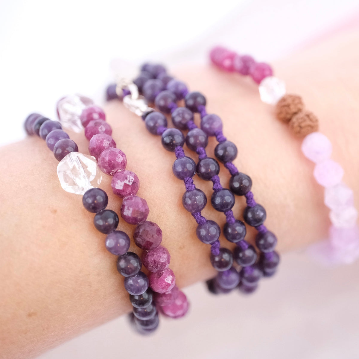 Ethereal Nobility | Ruby, Amethyst Herkimer Quartz