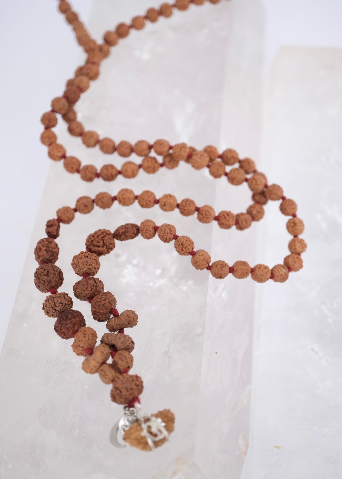 SRI OM SIDDHA MALA for Meditation, Protection & all Siddhi's | Indonesian 1 - 14 Mukhi, Ganesh, Gauri Shankar
