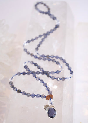 SHAMAN'S Iolite Mala | New Iteration with Iolite pendant