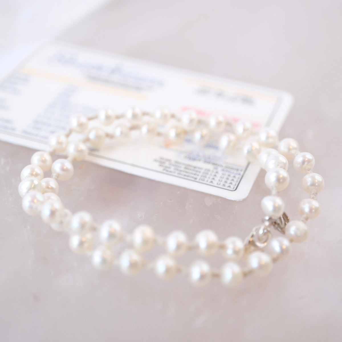 GRACE in LIFE Pearl wrap bracelet