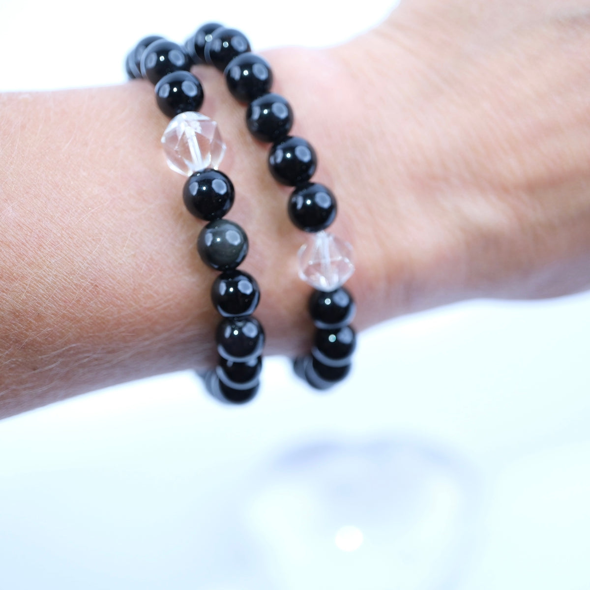 VRIDDHI Expansion Onyx Herkimer Bracelet