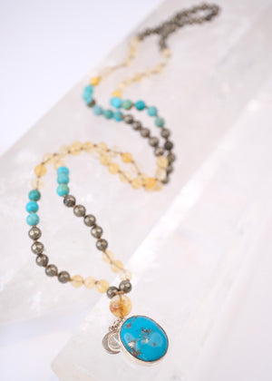Blessing the Soulpreneur | Persian Turquoise, Citrine, Pyrite
