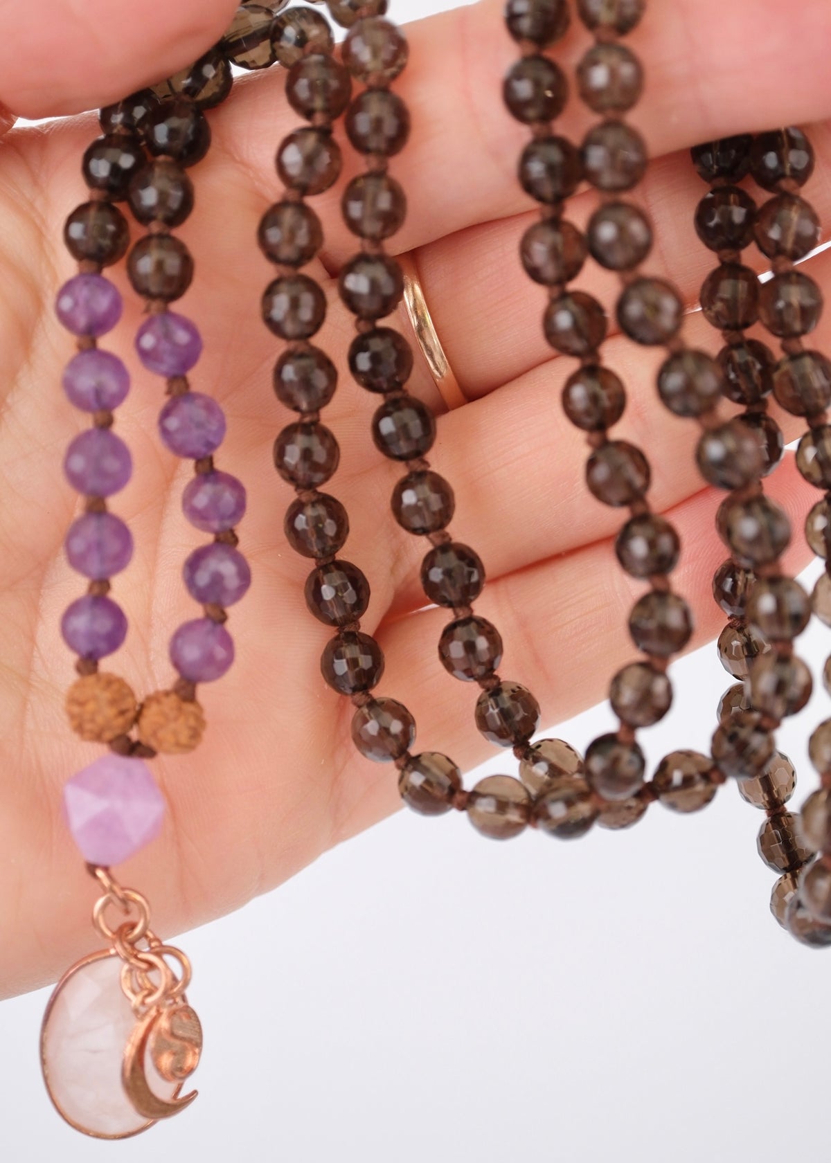 SUNDARI the Beauty of one&#39;s Essence | Removing Energy Blocks with Smoky, Rose and Amethyst Herkimer