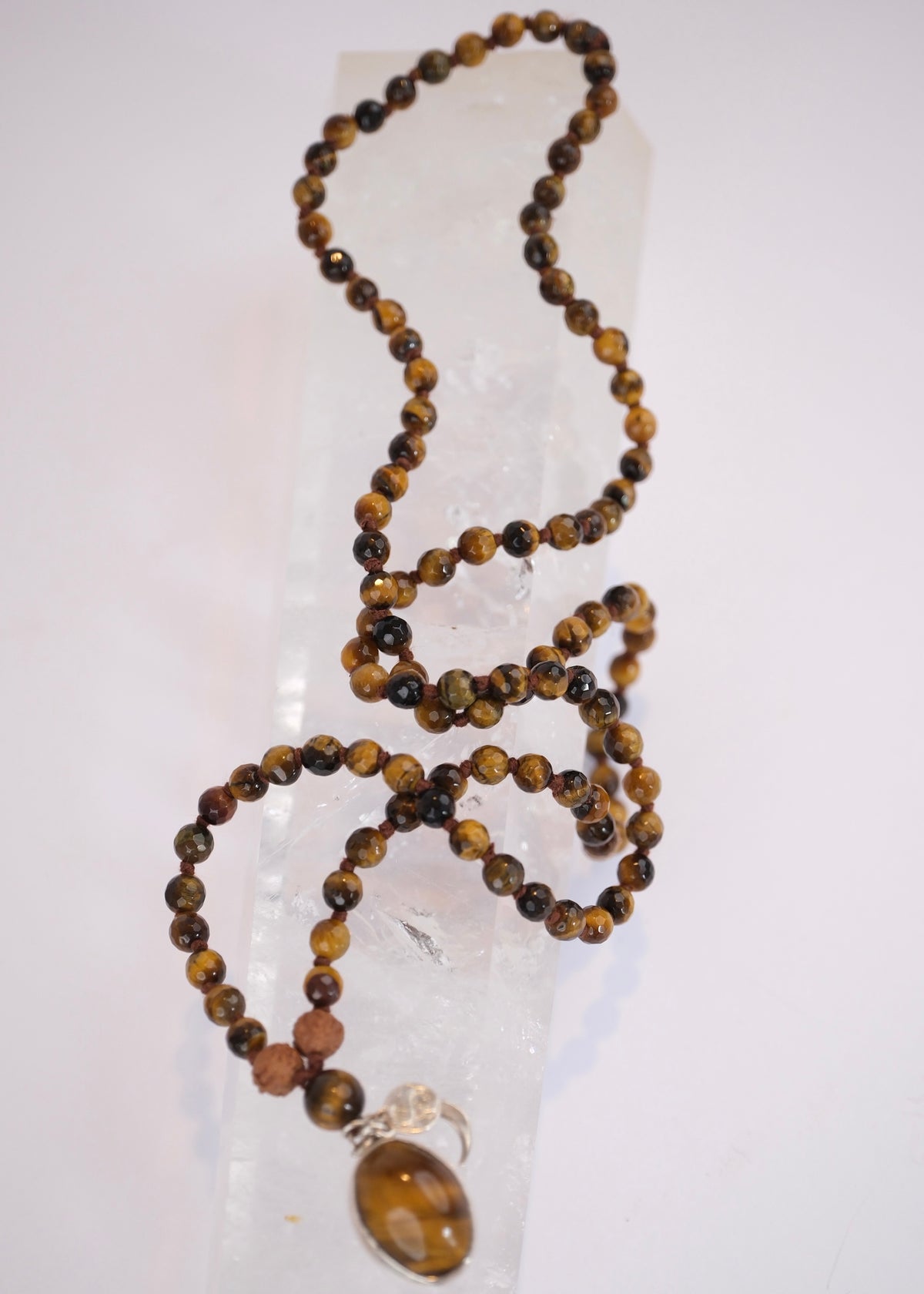DHARA Flow Mala | Tigers Eye