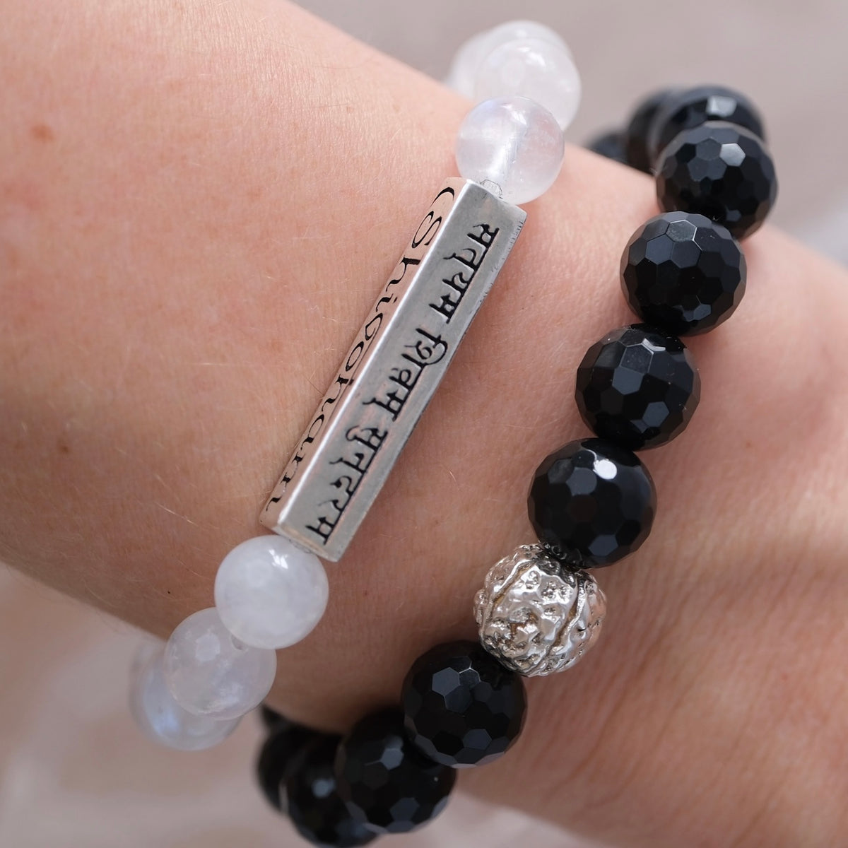 CHANDRAMA Radiance of Intuition Bracelet | Rainbow Moonstone