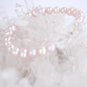 GRACE | Natural Pink Akoya Pearl Bracelet