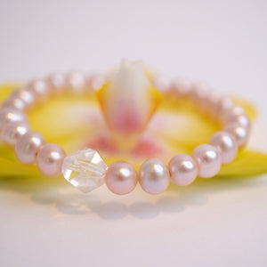 Gift of Divine Grace | Pink Akoya Pearl Bracelet