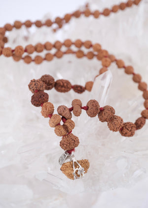 SRI OM SIDDHA MALA for Meditation, Protection & all Siddhi's | Indonesian 1 - 14 Mukhi, Ganesh, Gauri Shankar