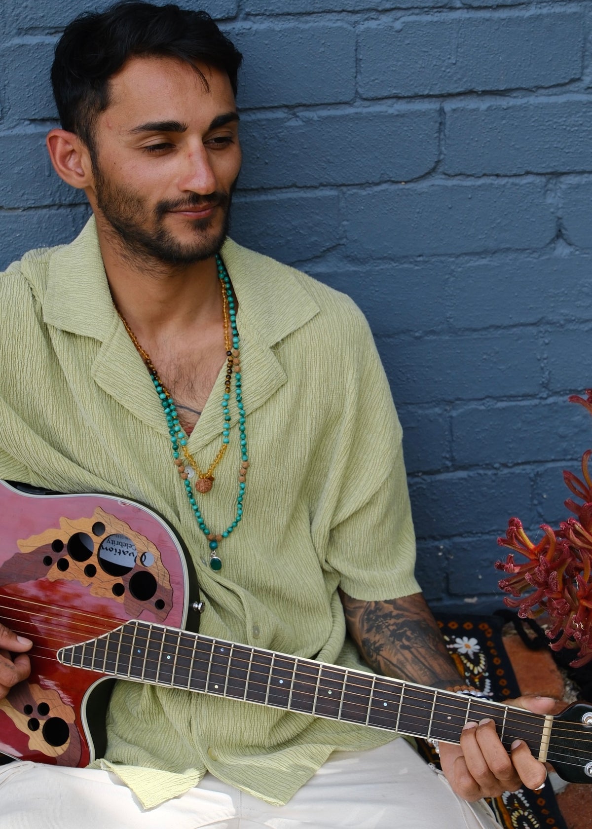 TRANSFORMATION Mala | Malachite, Green Onyx & Rudraksha