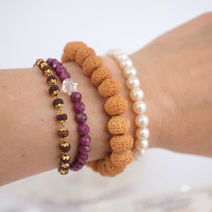 TEMPLE Collection: all Goodness & Luck VISHNU | Finest Indonesian 10 Mukhi bracelet