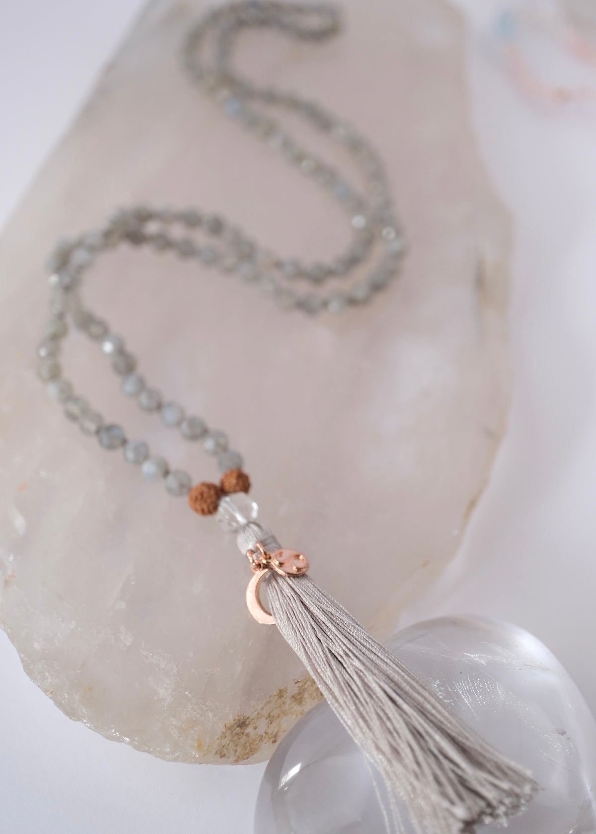 Starseeds Mala | Labradorite, Herkimer