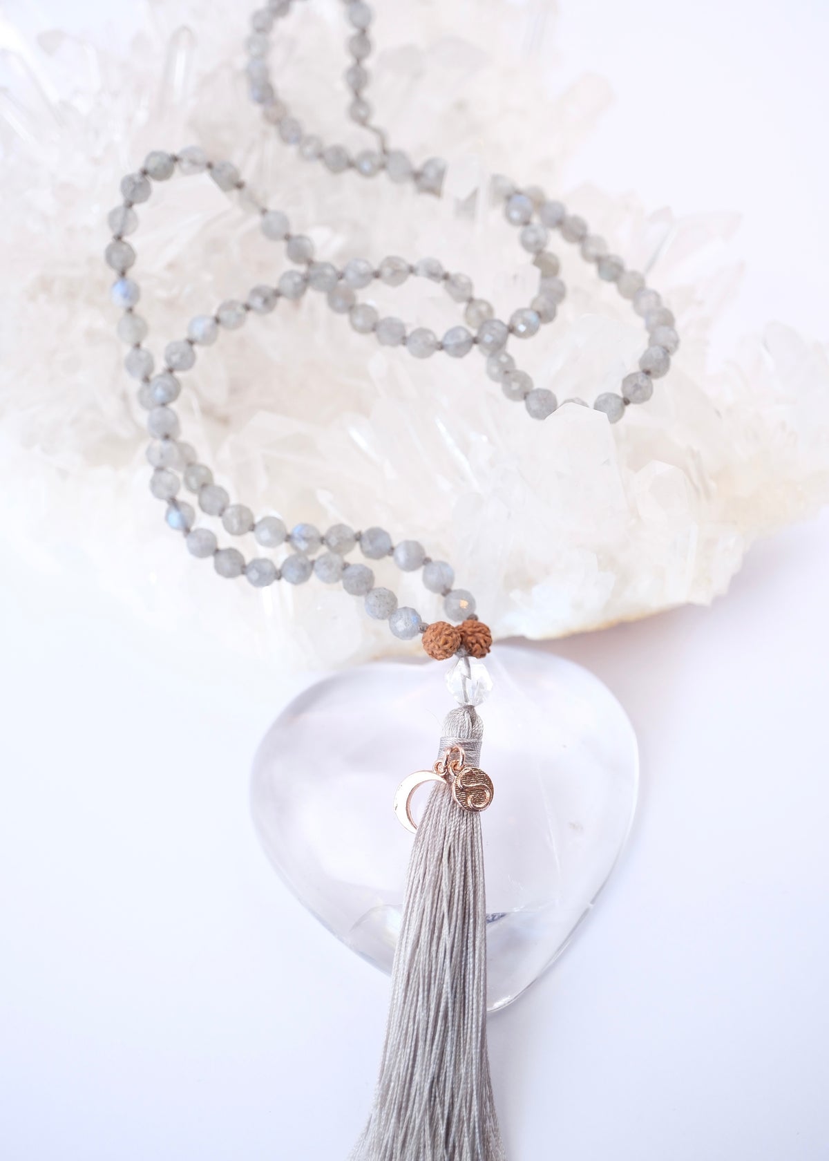 Starseeds Mala | Labradorite, Herkimer
