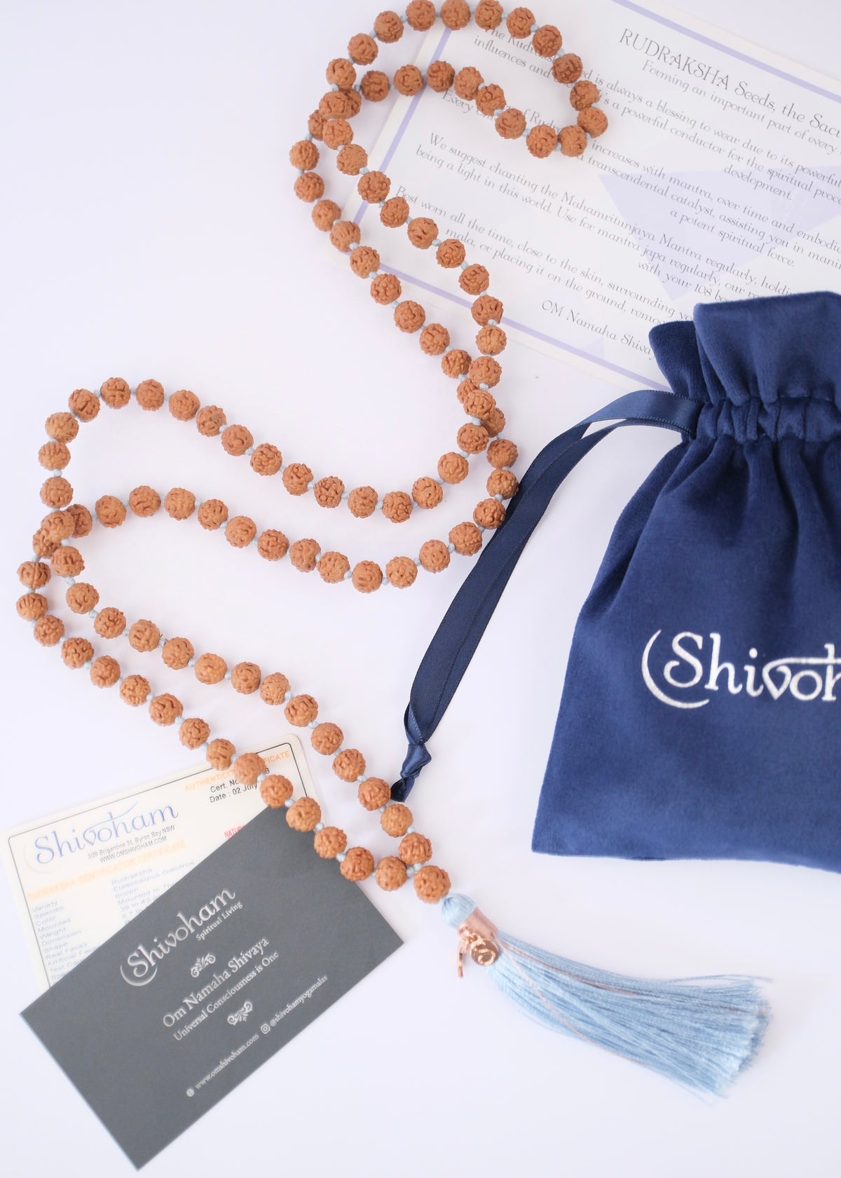 NEELKATH MAHADEV Japa Mala 9mm | Traditional, Authentic Rudraksha