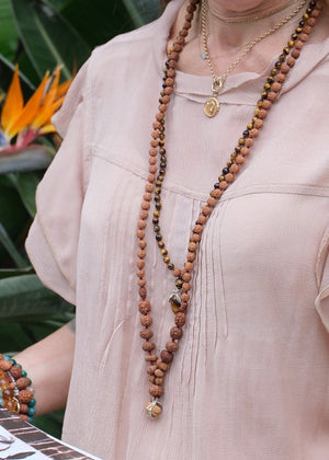 SRI OM SIDDHA MALA for Meditation, Protection & all Siddhi's | Indonesian 1 - 14 Mukhi, Ganesh, Gauri Shankar