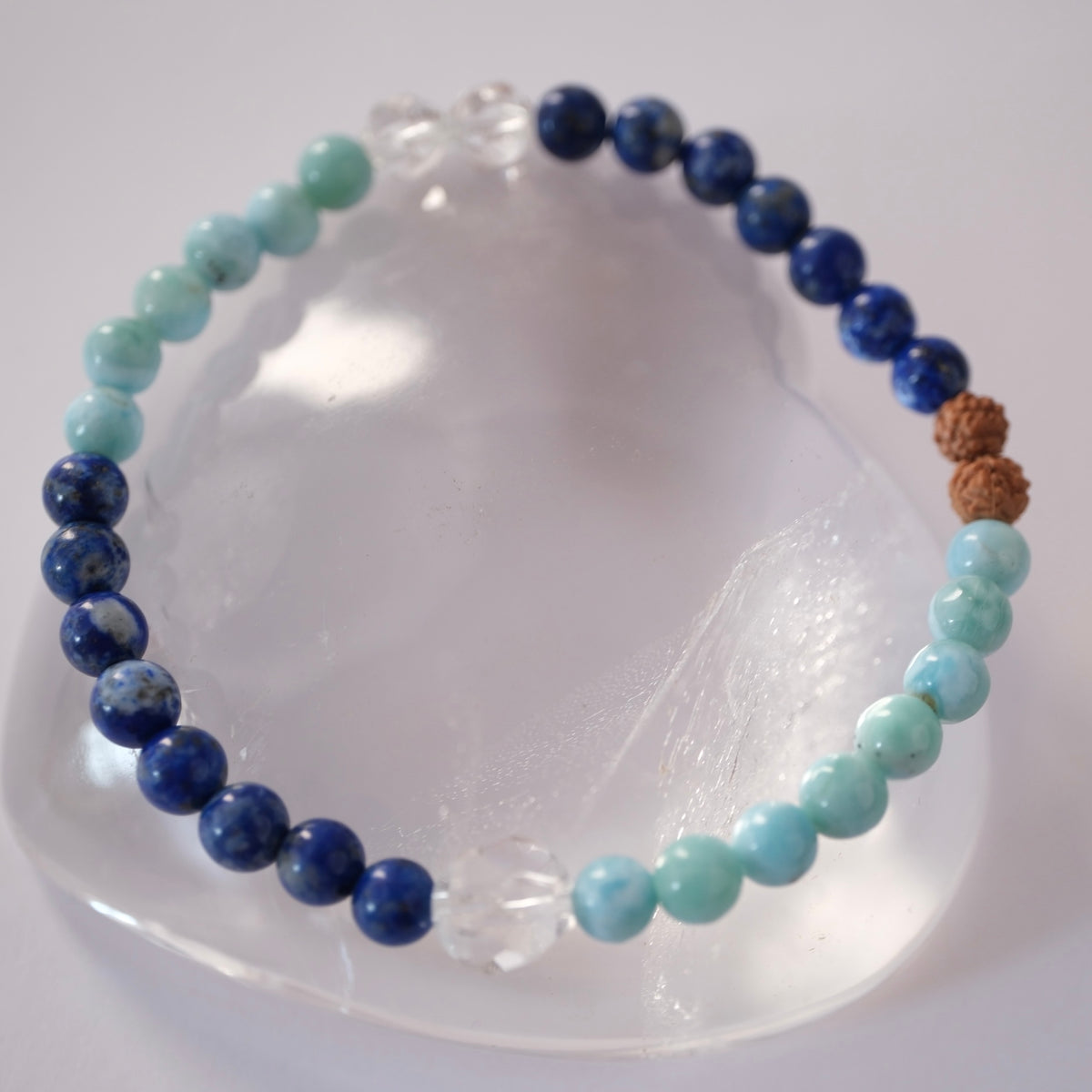 SAMUDRA Ocean | Larimar, Lapis Women&#39;s Bracelet