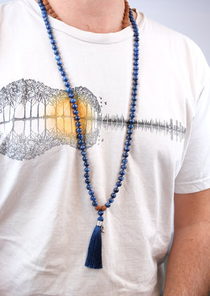 SIDDHI Superpower Awakening Mala | Vivid Kyanite