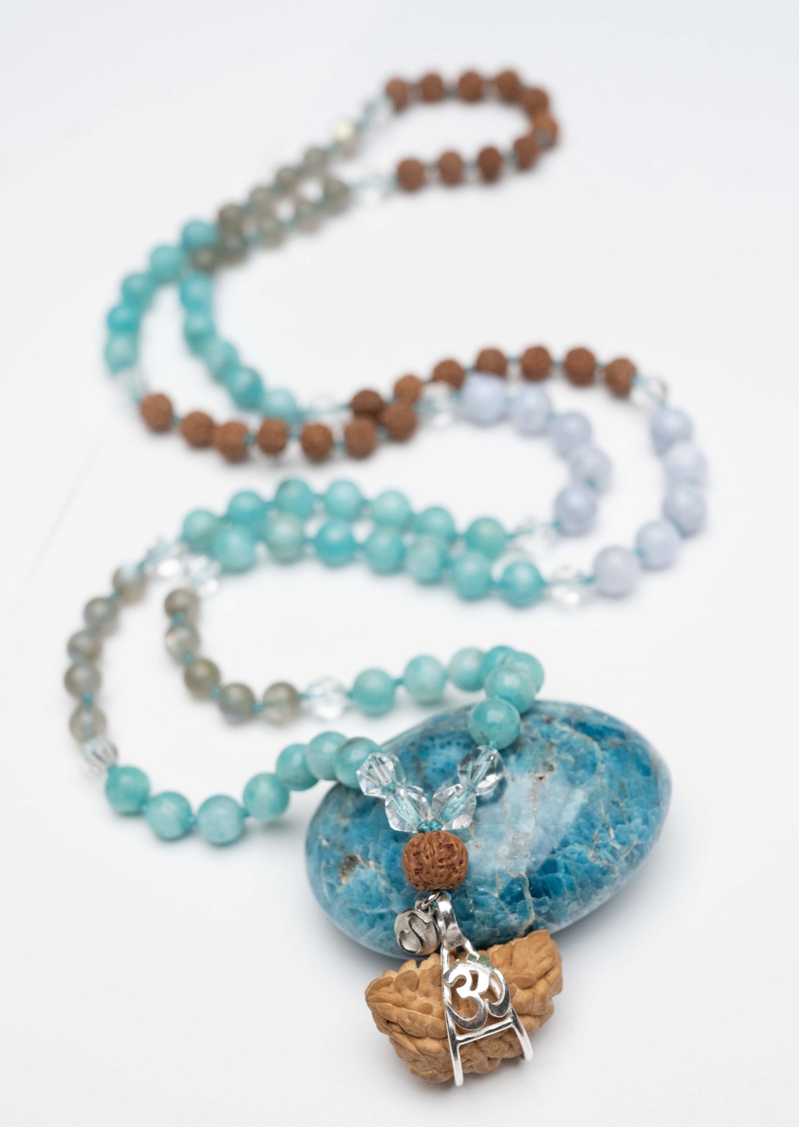 ANAND KASHI Bliss of Liberation Mala | 1 Mukhi Shiva Rudraksha