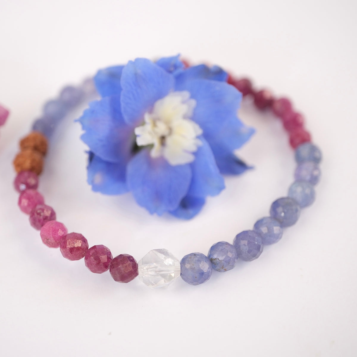 PRIESTESS Bracelet  | Tanzanite, Ruby