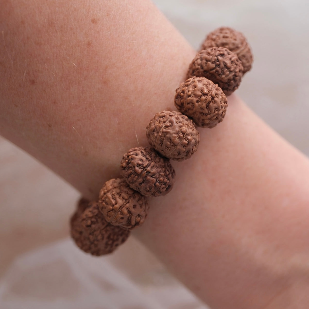 Lakshmi 7 Mukhi Rudraksha Temple bracelet