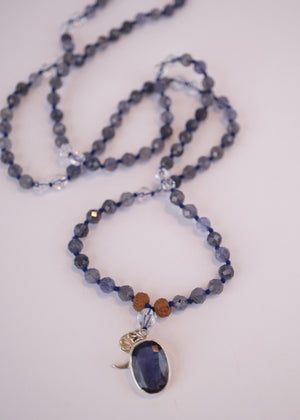 SHAMAN'S Iolite Mala | New Iteration with Iolite pendant