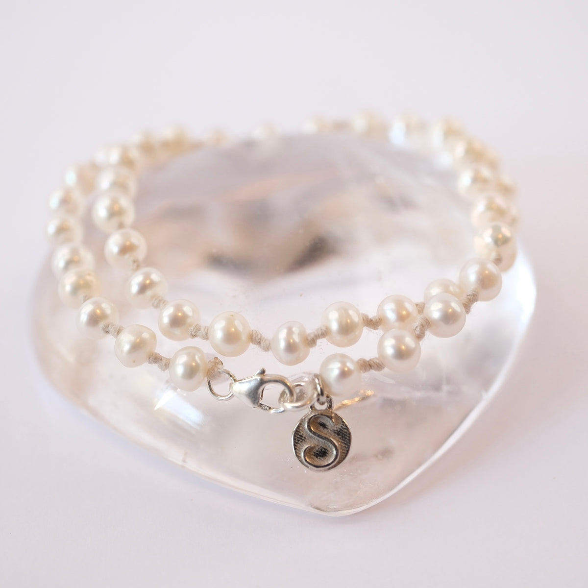 GRACE in LIFE Pearl wrap bracelet