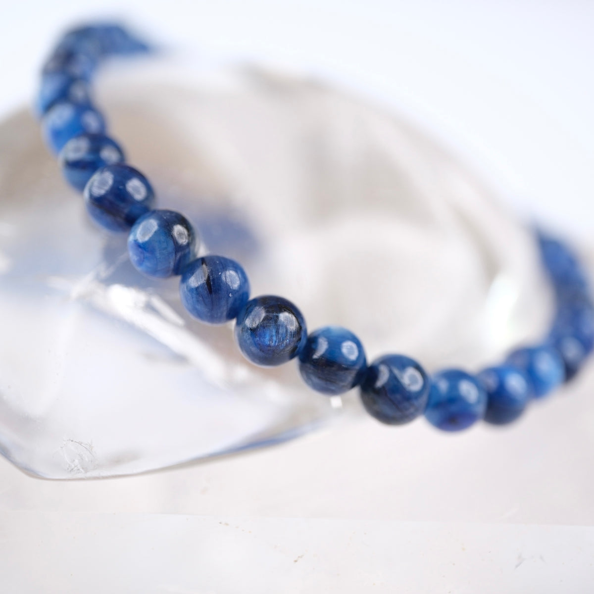 RUDRA Awakened | Mens Vivid Blue Kyanite Bracelet