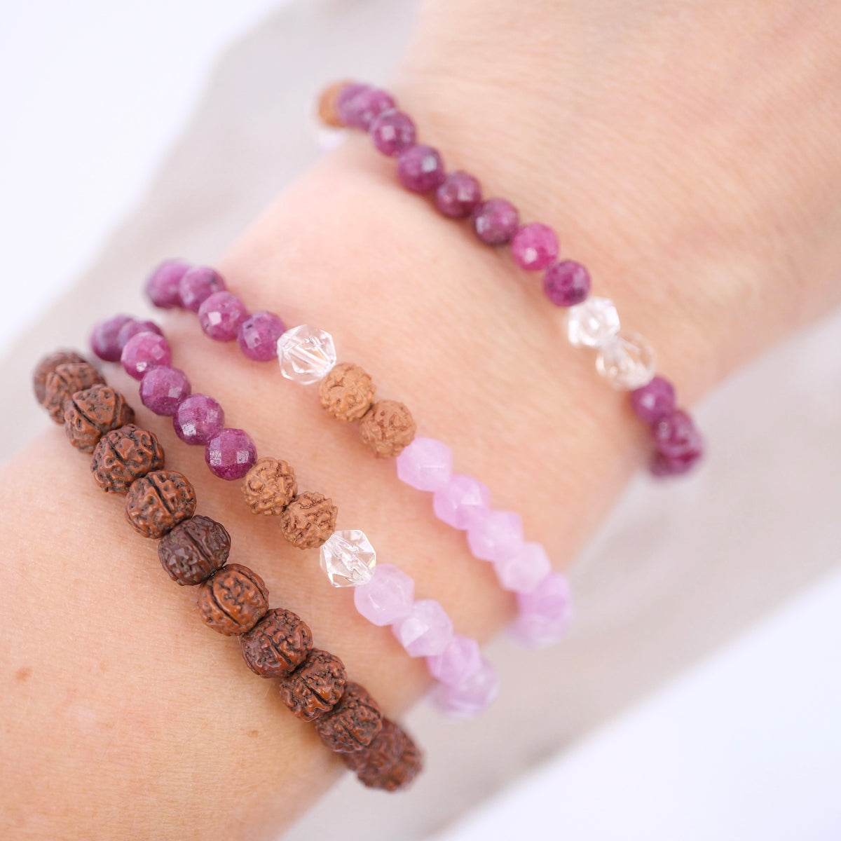 Ethereal Nobility | Ruby, Amethyst Herkimer Quartz