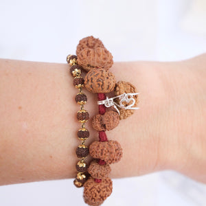 SIDDHA Bracelet | 1-14 Mukhi, Ganesh & Gauri Shankar, Indonesian premium Rudraksha