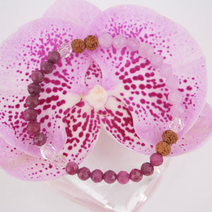 Ethereal Nobility | Ruby, Amethyst Herkimer Quartz