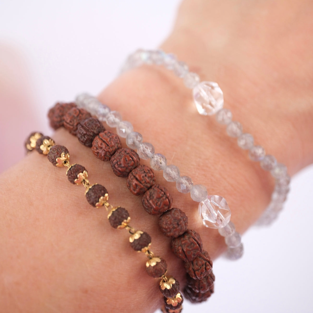 From the GALAXY | Faceted Labradorite Bracelet