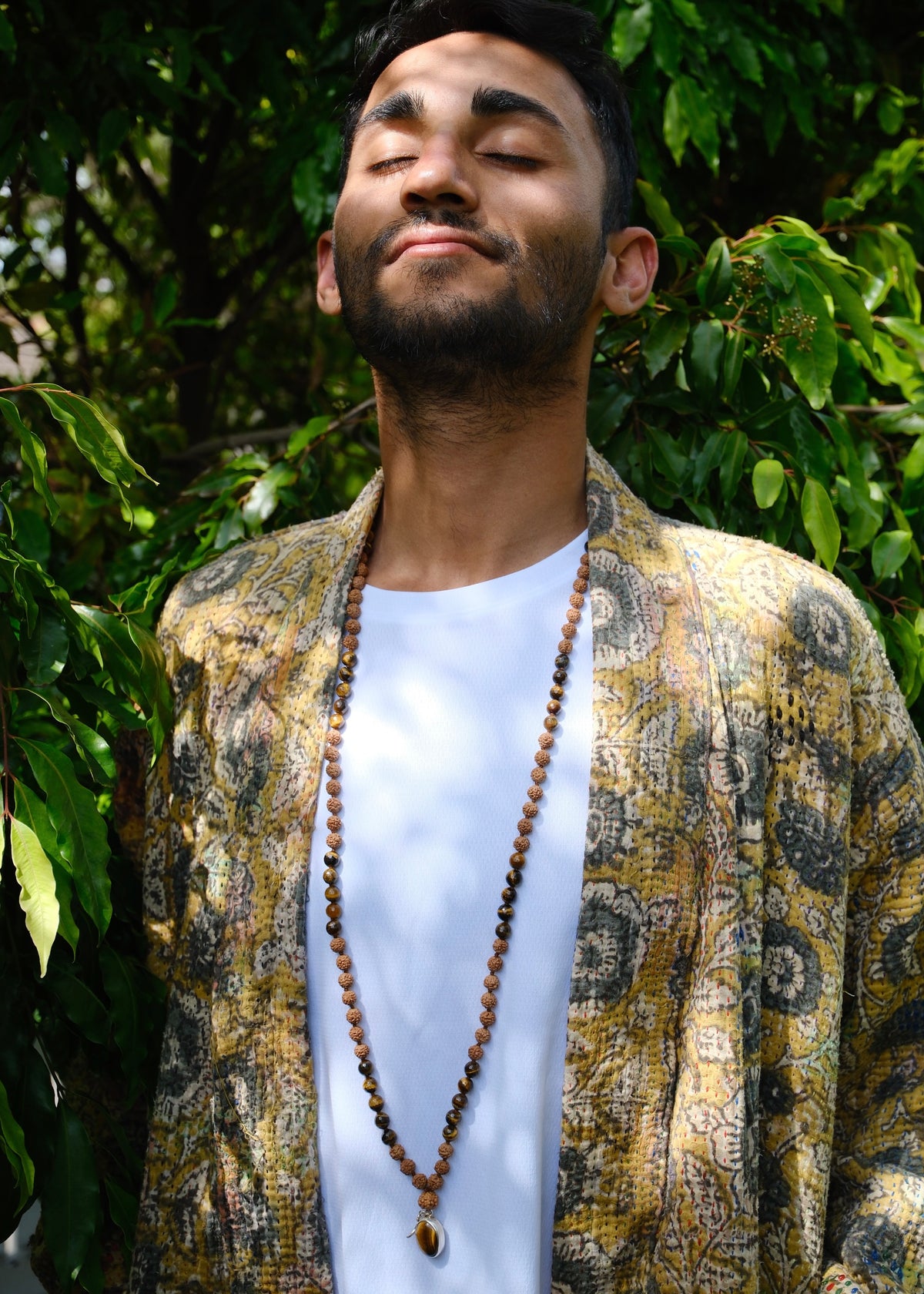 KETU Mala | Tigers Eye & Rudraksha