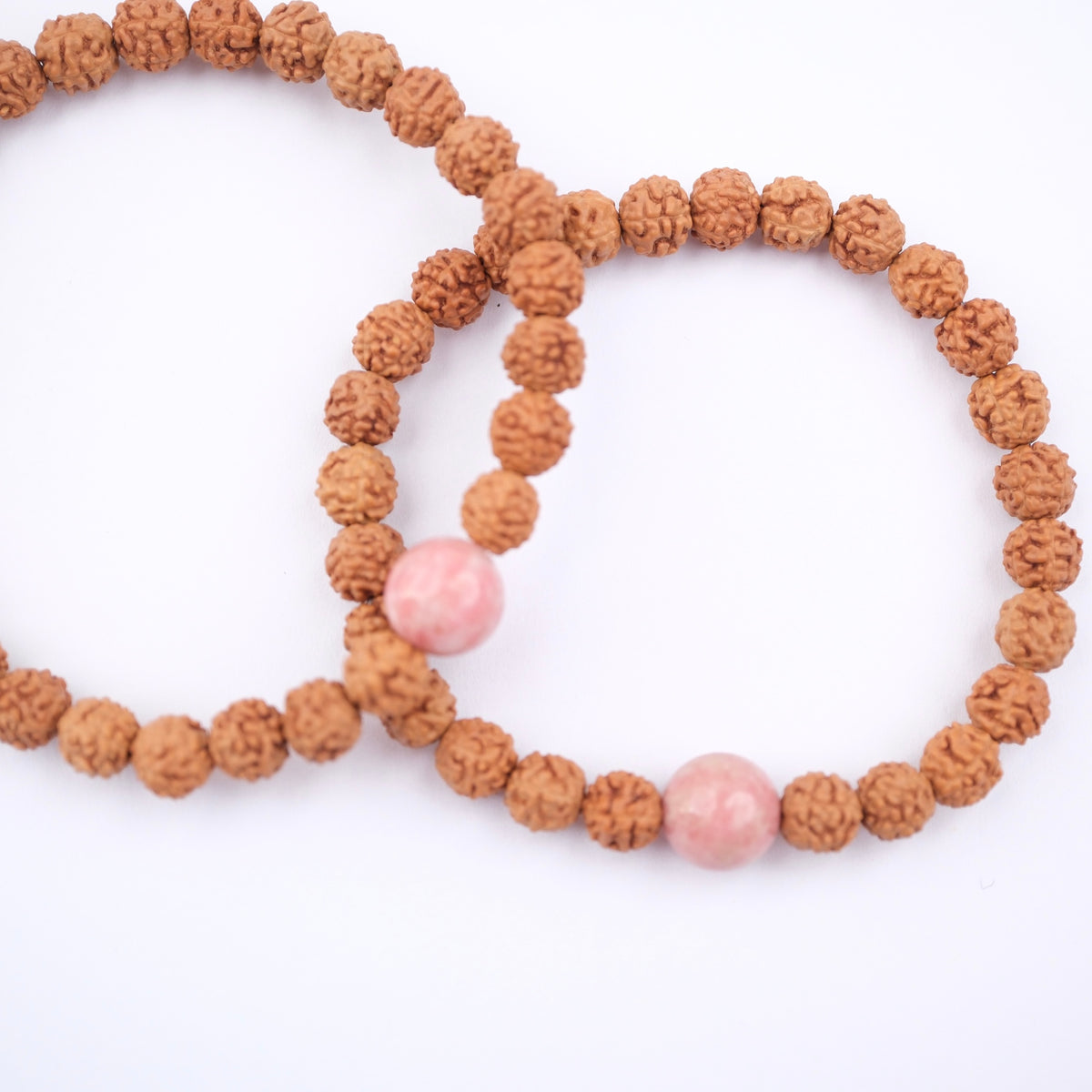 DIVINE ENLIGHTENMENT | Rudraksha &amp; Thulite Bracelet