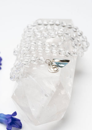 SHAKTI Power of Manifestation | 15ct Topaz & Himalayan Quartz